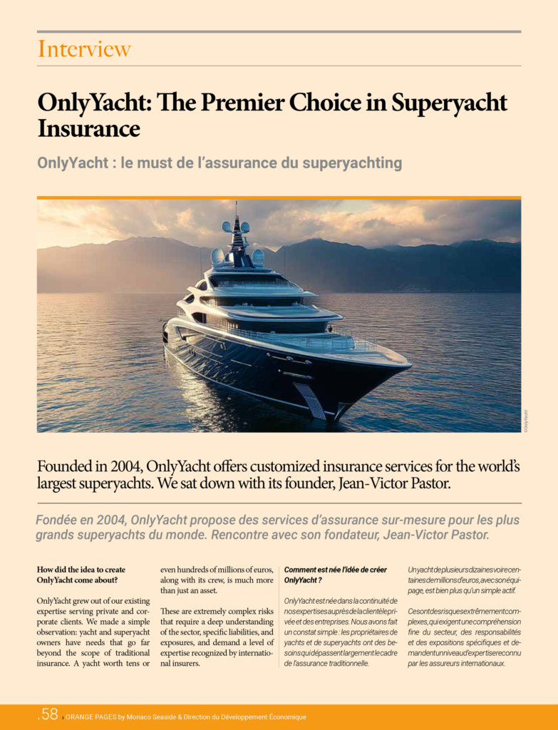 OnlyYacht Monaco Seaside interview